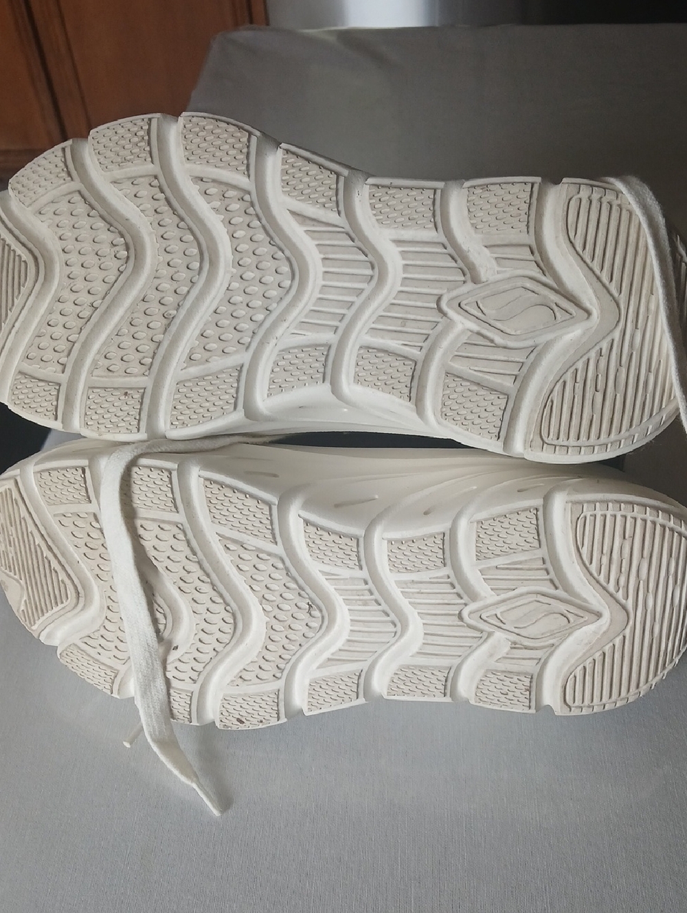 Skechers Black and White High-Top Platform Sneakers - Picture 4 of 7